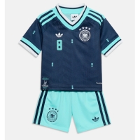 Camiseta Alemania Leon Goretzka #8 Segunda Equipación Replica Mundial 2026 para niños mangas cortas (+ Pantalones cortos)